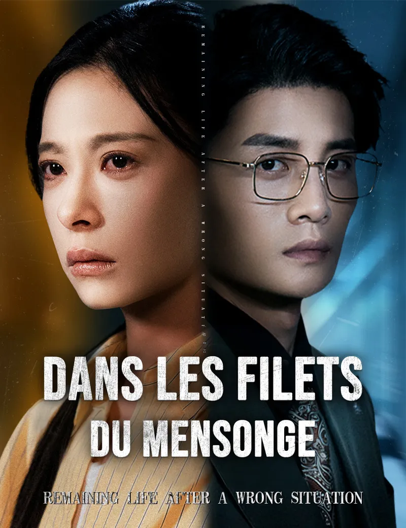 Couverture de Dans les filets du mensonge
