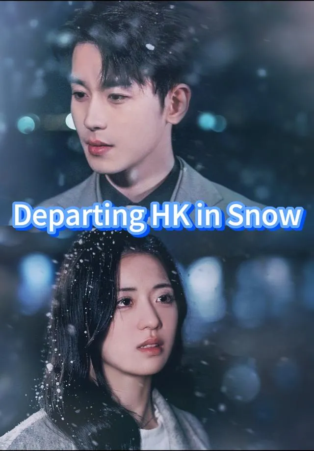 Departing HK in Snow cover