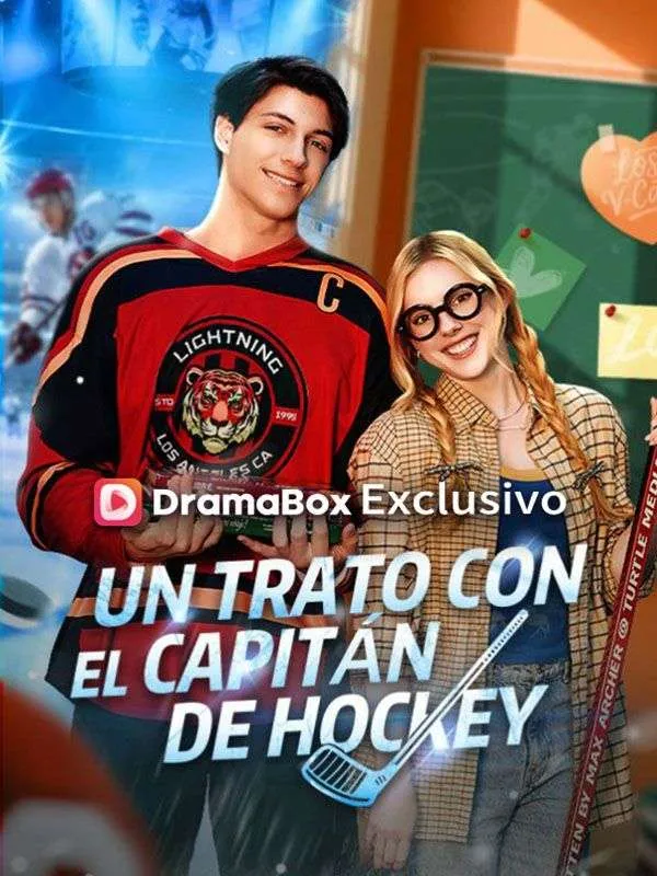 Portada de Un trato con el capitán de hockey