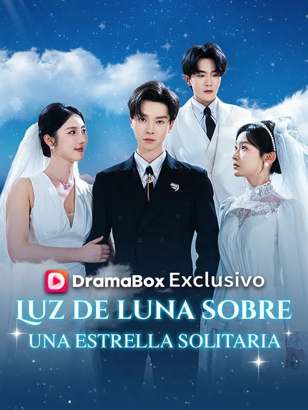 Portada de Luz de luna sobre una estrella solitaria (Doblado)