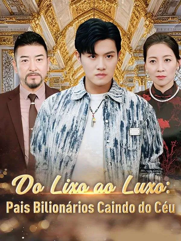 Capa de Do Lixo ao Luxo: Pais Bilionários Caindo do Céu (Dublado)