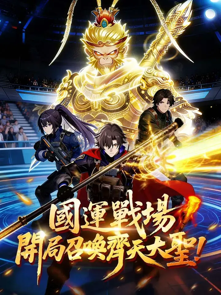 《國運戰場，開局召喚齊天大聖！》封面