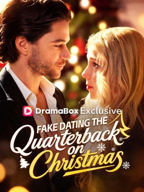 Fake Dating The Quarterback on Christmas cover