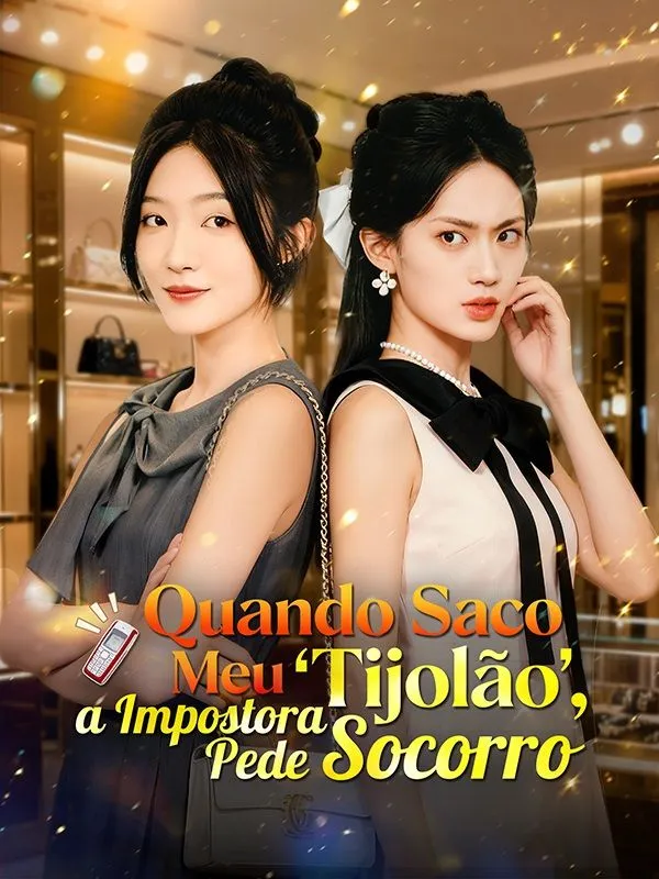 Capa de Quando Saco Meu "Tijolão", a Impostora Pede Socorro