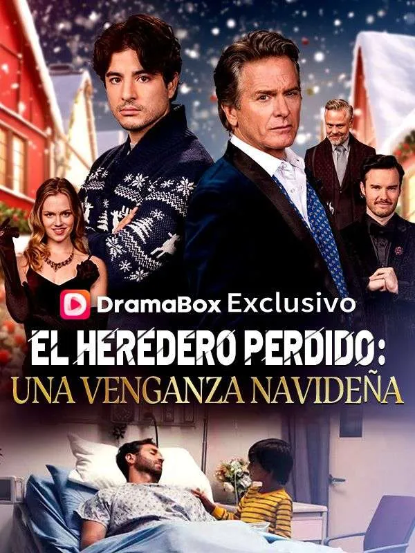 Portada de El heredero perdido: Una venganza navideña