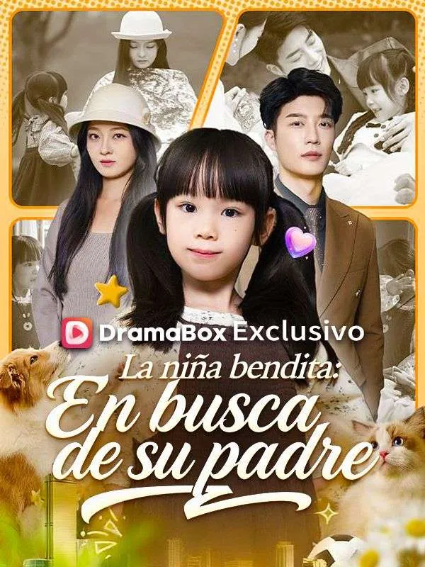 Portada de La niña bendita: En busca de su padre