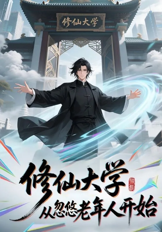 《修仙大學：從忽悠老年人開始》封面