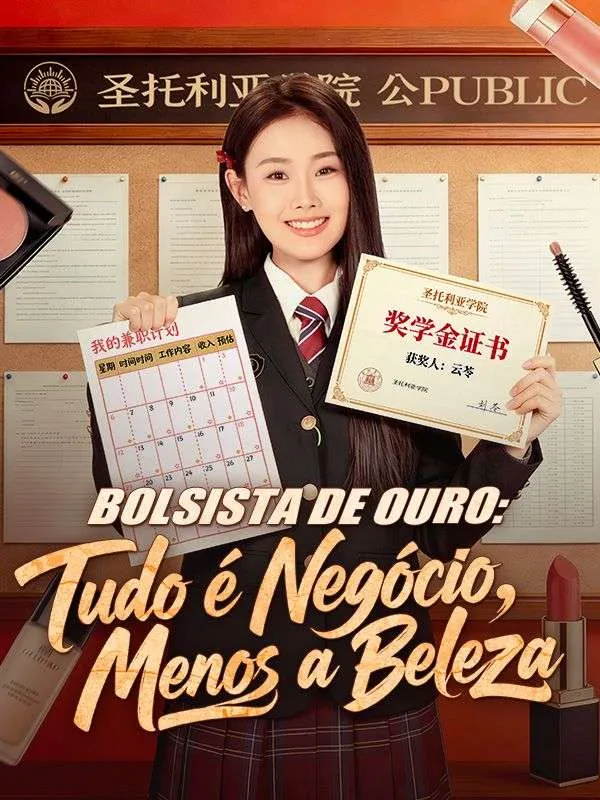 Capa de Bolsista de Ouro: Tudo é Negócio, Menos a Beleza (Dublado)