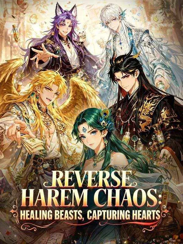 Reverse Harem Chaos: Healing Beasts, Capturing Hearts cover