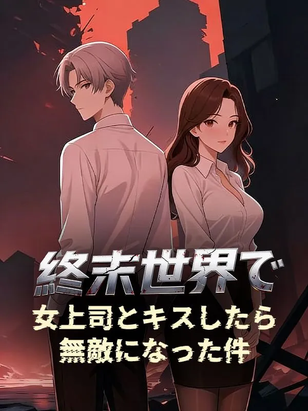 「終末世界で女上司とキスしたら無敵になった件」のカバー画像