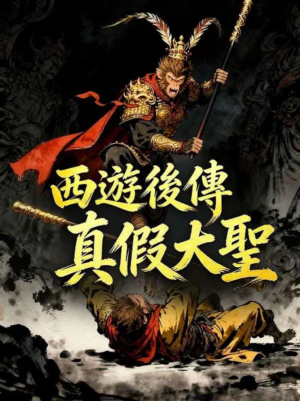 《西遊後傳真假大聖》封面