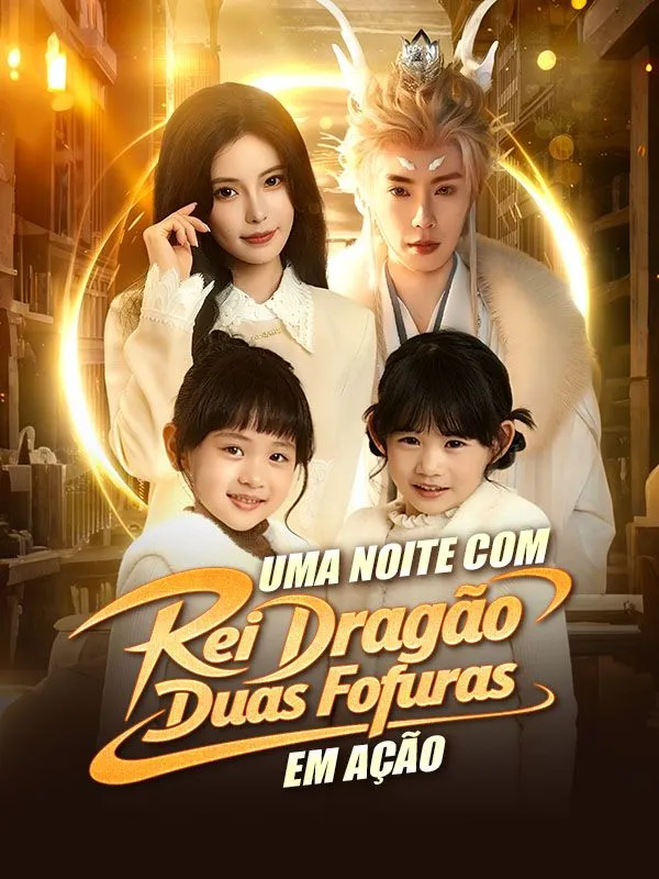 Capa de Uma noite com Rei Dragão, Duas Fofuras em Ação (Dublado)