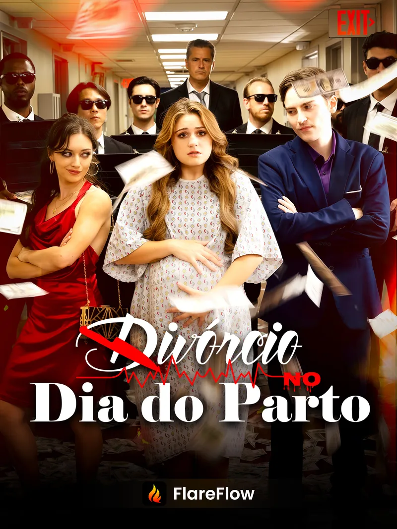 Capa de Divórcio no Dia do Parto
