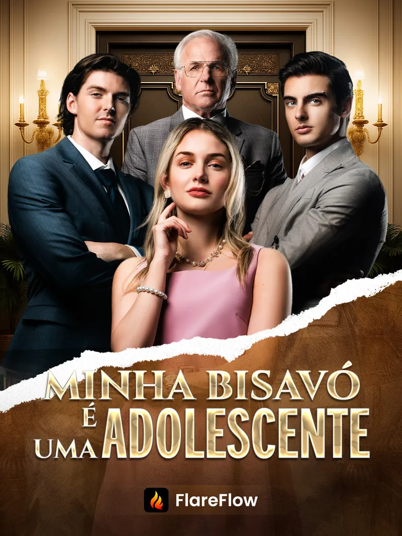 Capa de Minha Bisavó é uma Adolescente