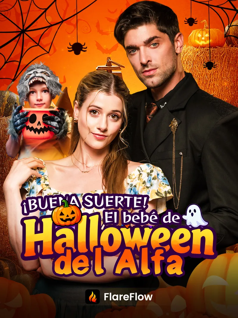 Portada de ¡Buena Suerte! El bebé de Halloween del Alfa