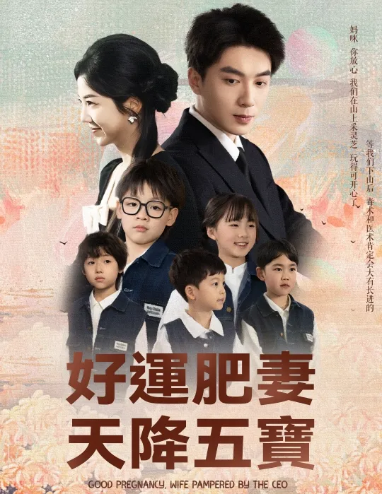 《好運肥妻天降五寶》封面