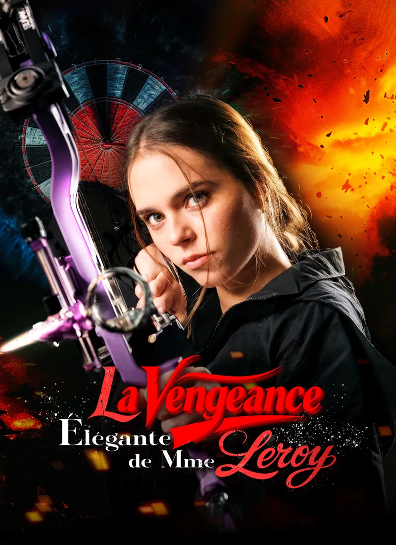 Couverture de La Vengeance Élégante de Mme Leroy