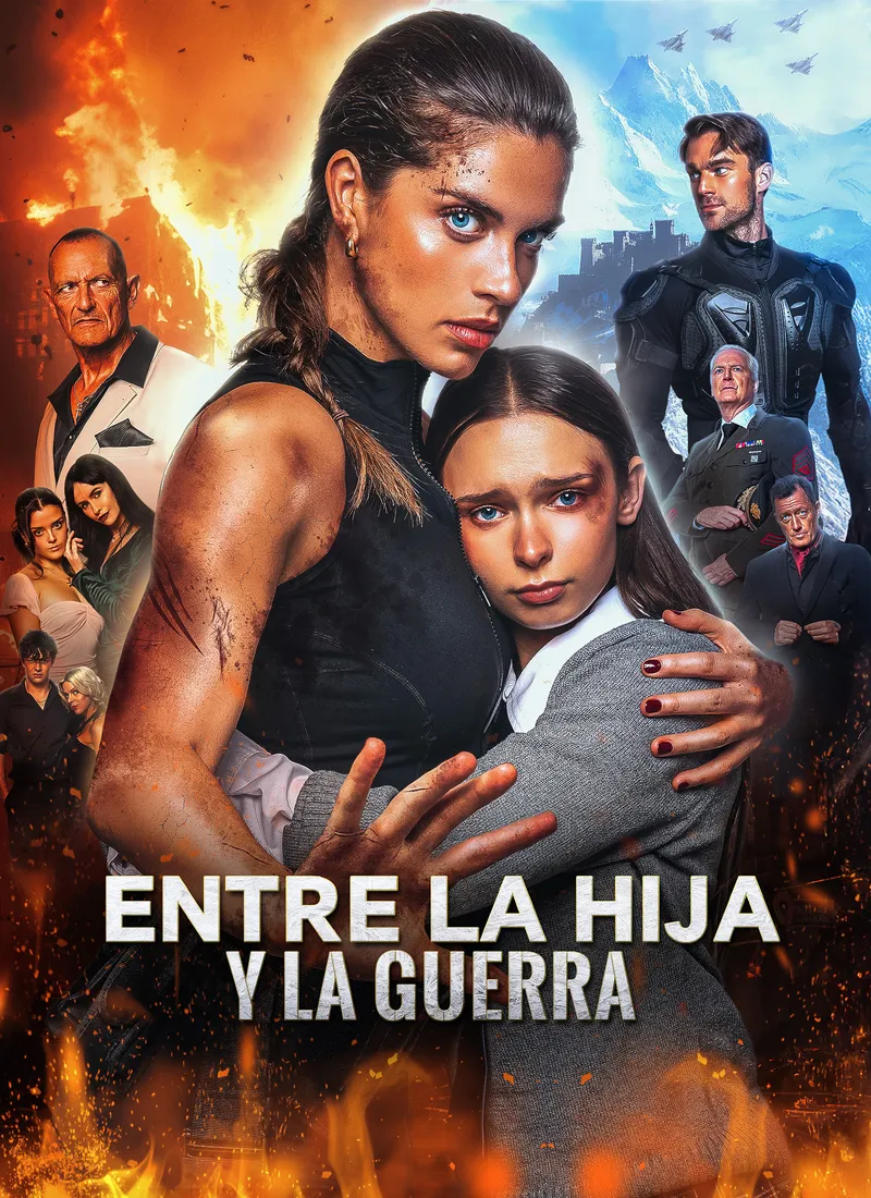 Portada de Entre la hija y la guerra
