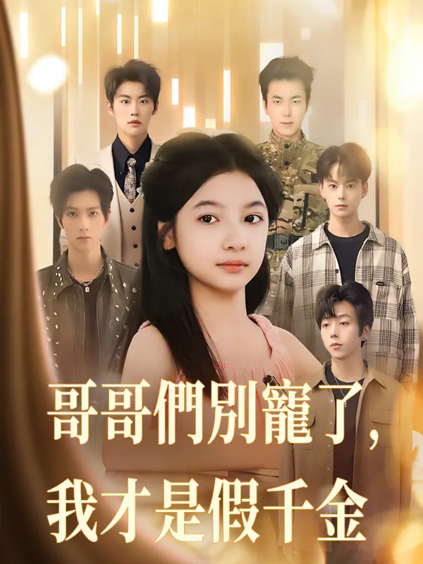《哥哥們別寵了，我才是假千金》封面