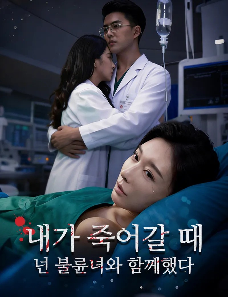 내가 죽어갈 때, 넌 불륜녀와 함께했다 표지