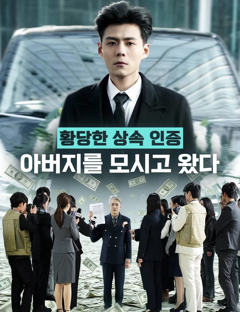 황당한 상속 인증 - 아버지를 모시고 왔다 표지