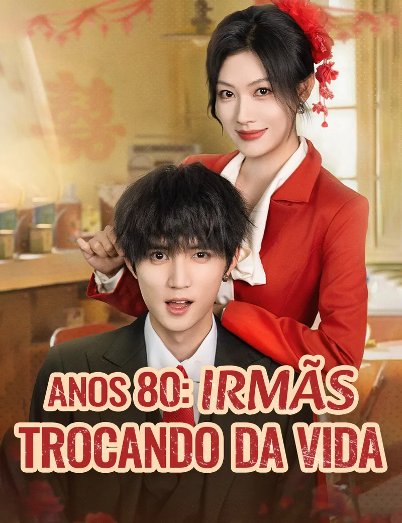 Capa de Anos 80: Irmãs Trocando da Vida