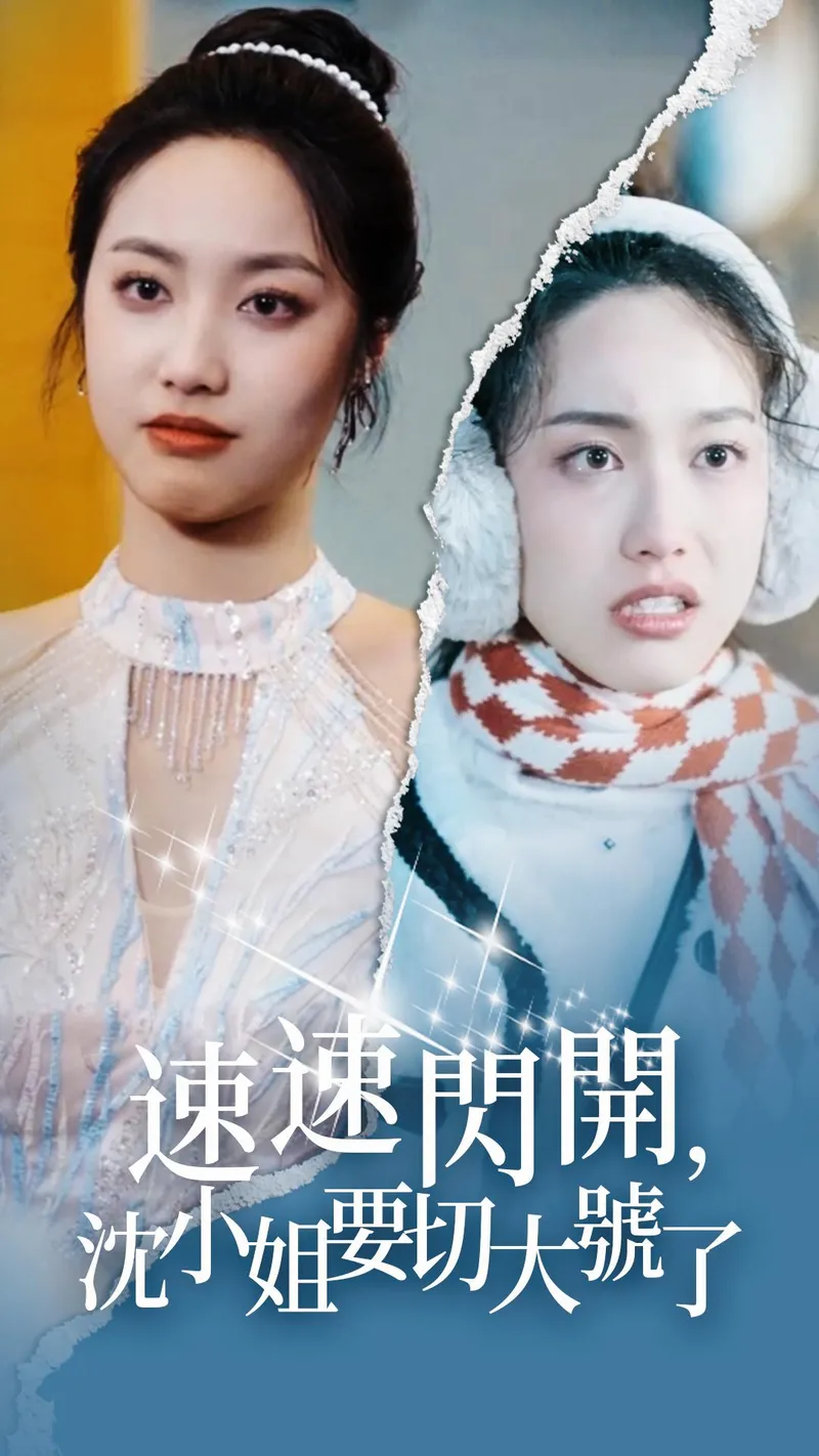 《速速閃開，沈小姐要切大號了》封面