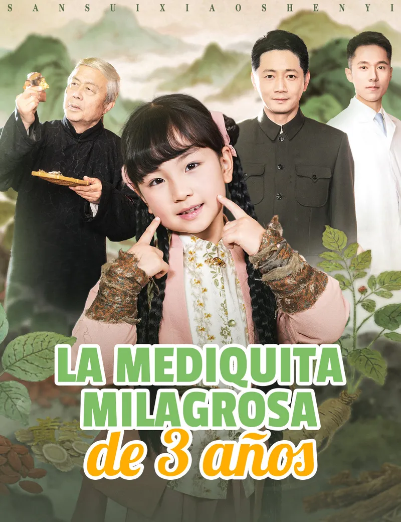 Portada de La mediquita milagrosa de 3 años