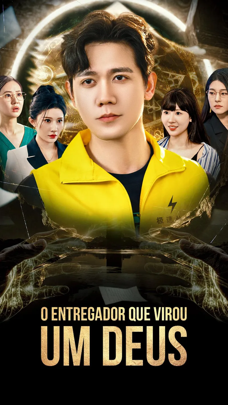 Capa de O Entregador que Virou um Deus