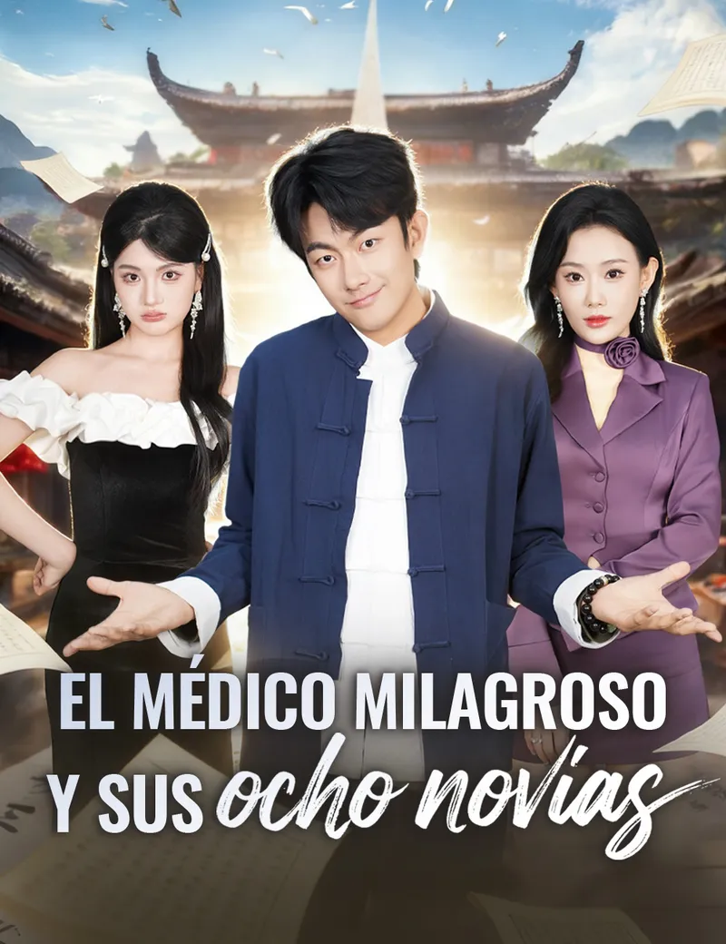 Portada de El médico milagroso y sus ocho novias