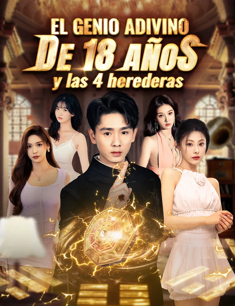 Portada de El genio adivino de 18 años y las 4 herederas