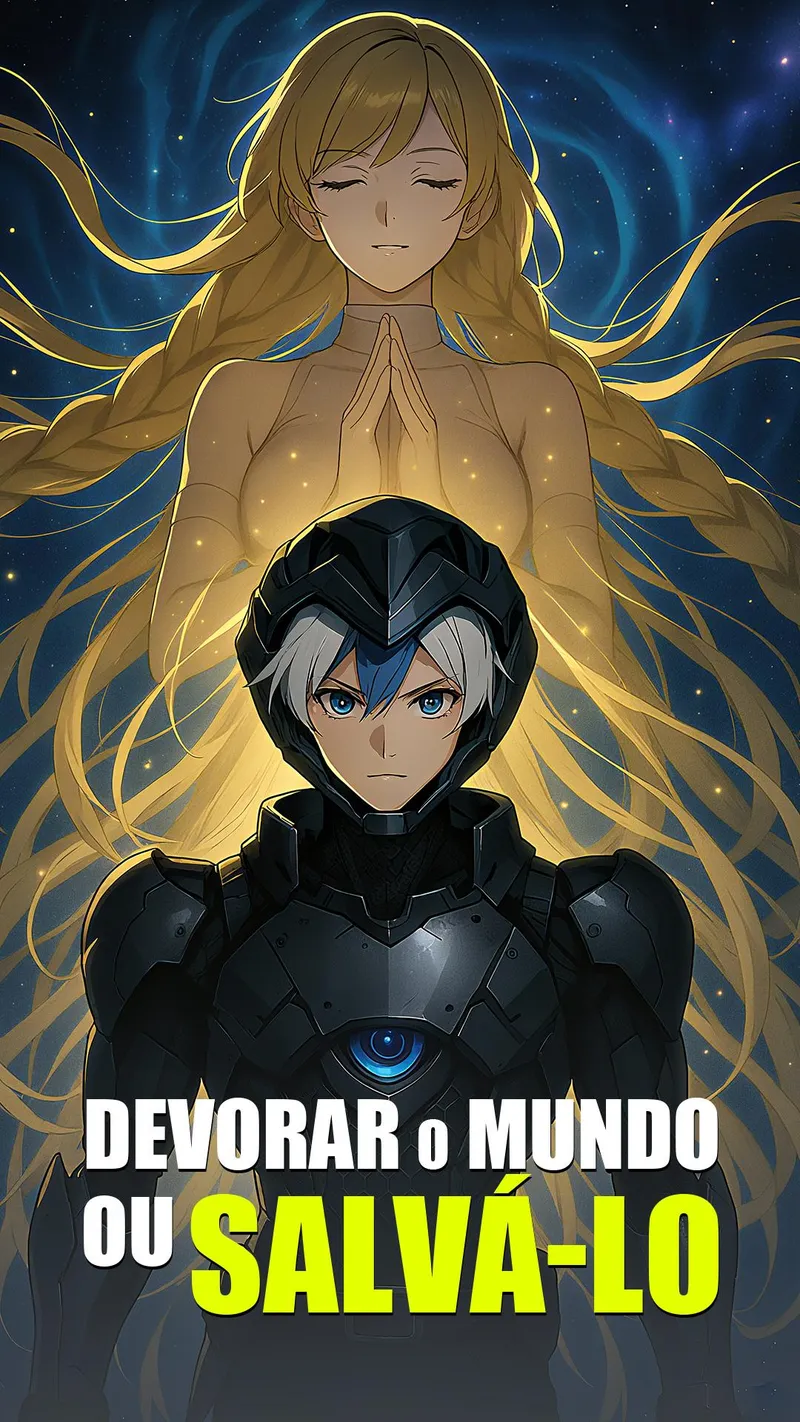 Capa de Devorar o Mundo ou Salvá-lo