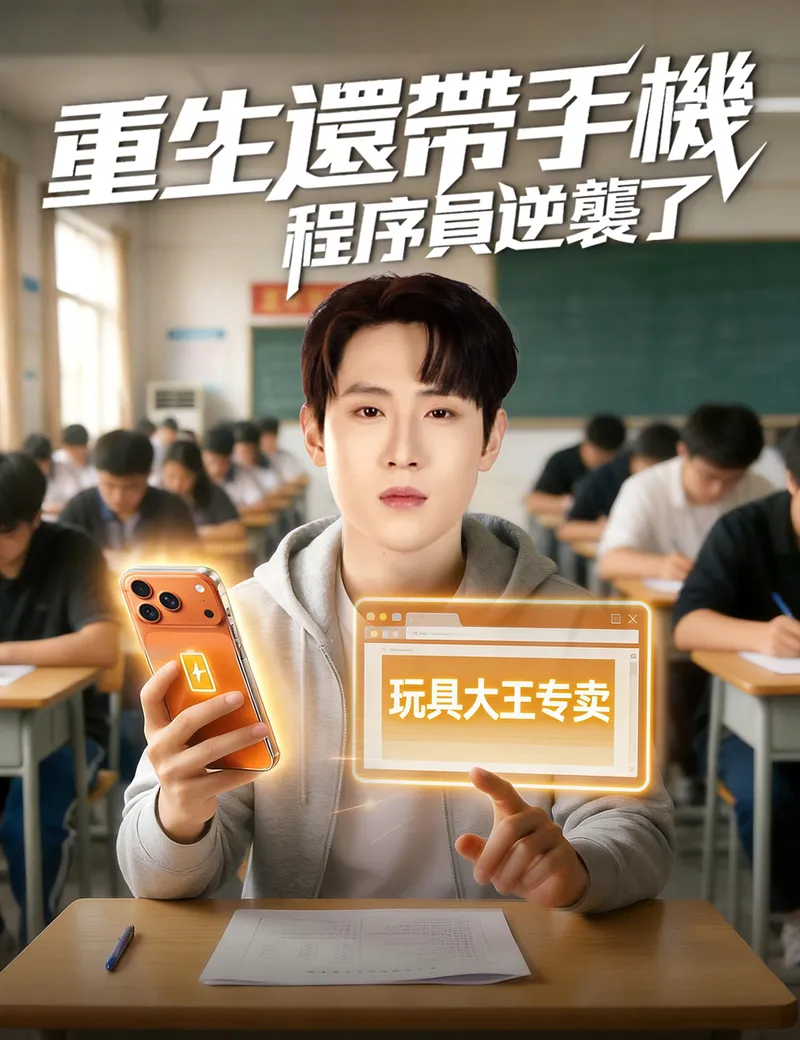 《重生還帶手機，程序員逆襲了》封面