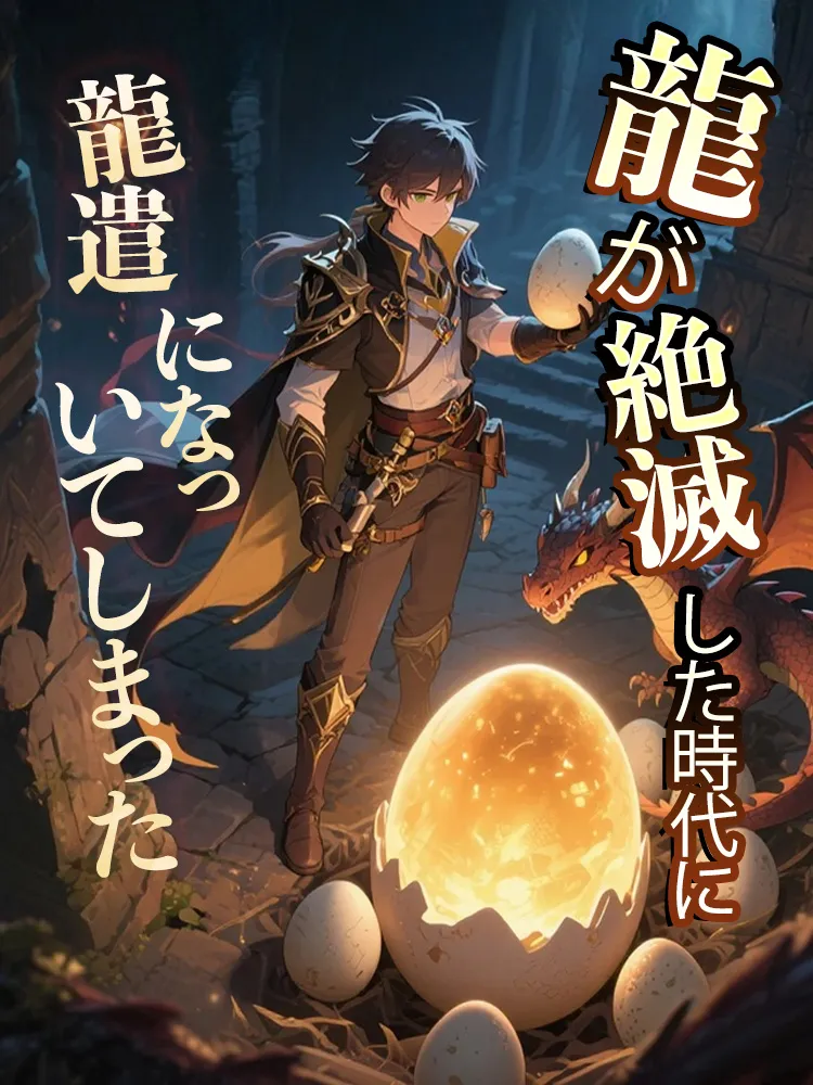 「龍が絶滅した時代に龍遣いになってしまった」のカバー画像