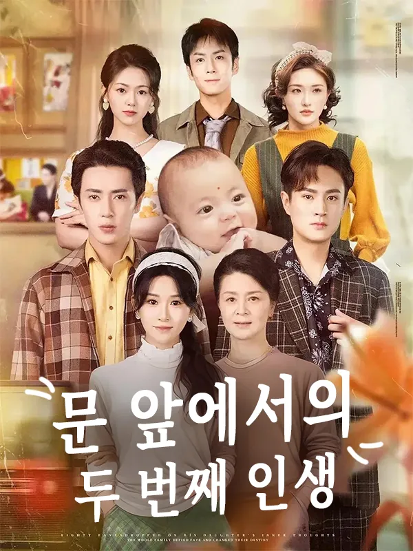 문 앞에서의 두 번째 인생 표지