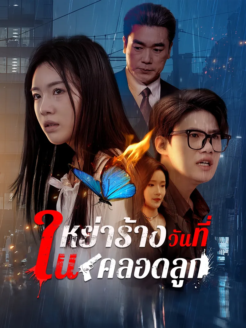 หน้าปกหย่าร้างในวันที่คลอดลูก