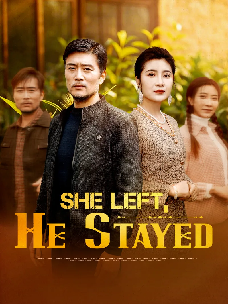She Left, He Stayed cover