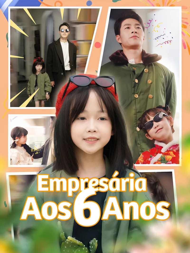 Capa de Empresária aos 6 Anos