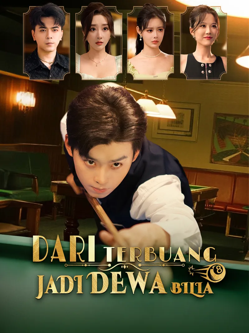 Sampul Dari Terbuang Jadi Dewa Biliar