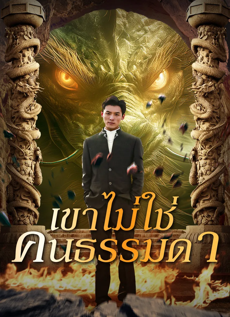 หน้าปกเขาไม่ใช่คนธรรมดา