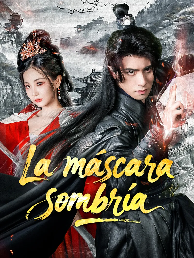Portada de La máscara sombría
