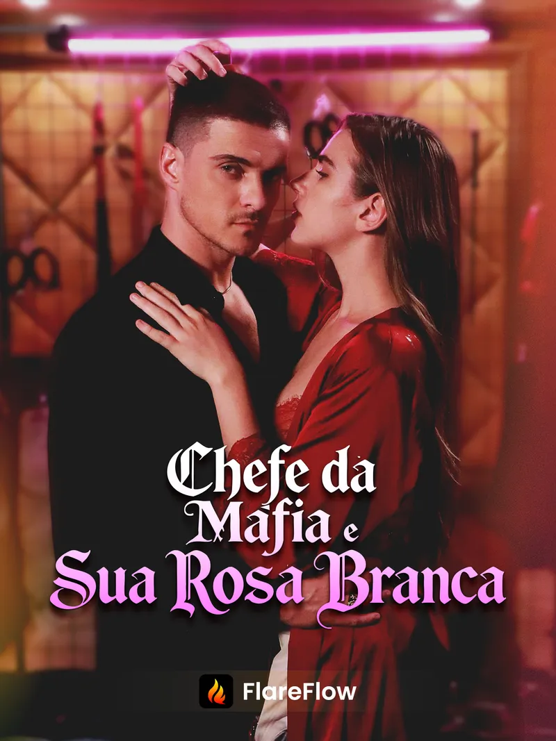 Capa de Chefe da Máfia e Sua Rosa Branca