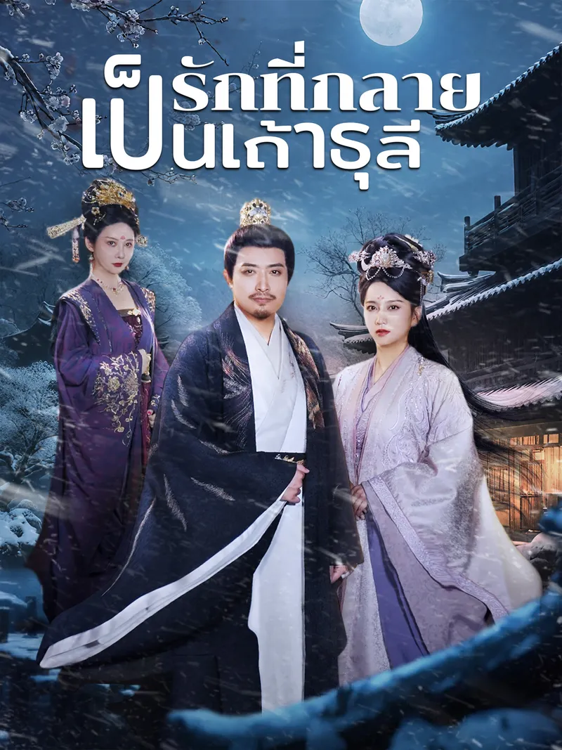 หน้าปกรักที่กลายเป็นเถ้าธุลี