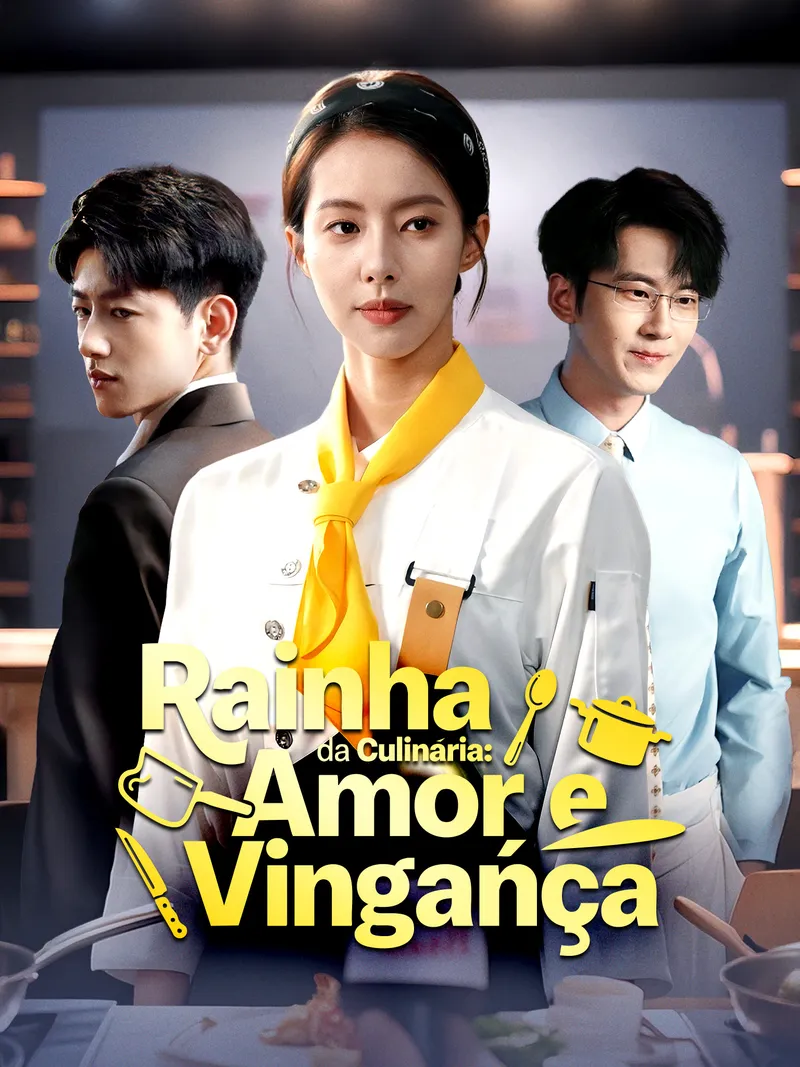 Capa de Rainha da Culinária: Amor e Vingança