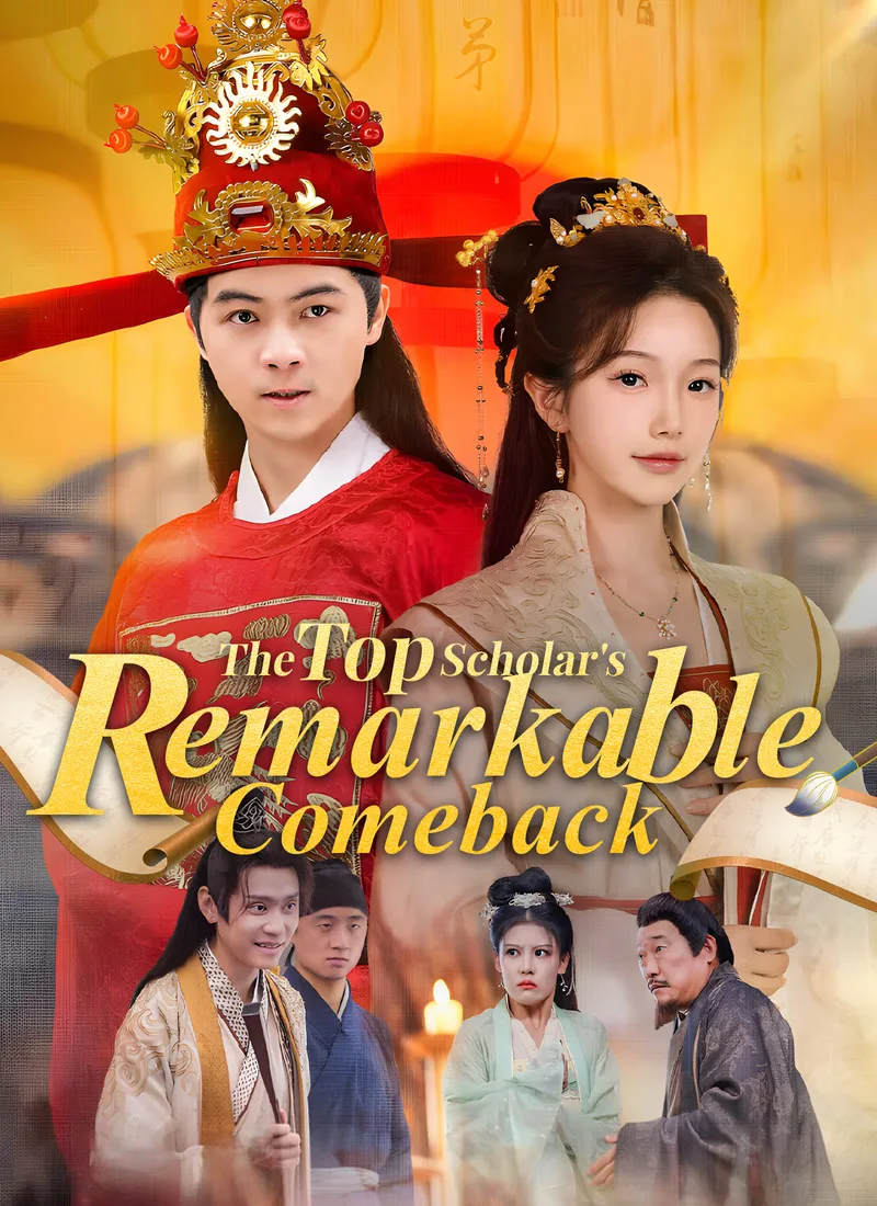 The Top Scholar's Remarkable Comeback cover