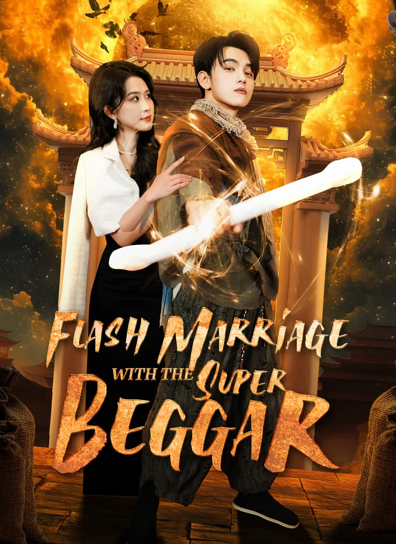 Flash Marriage with the Super Beggar cover