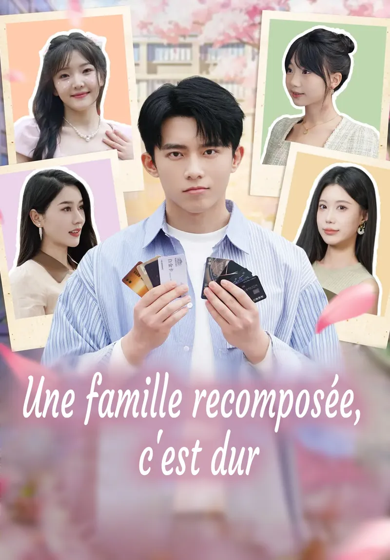 Couverture de Une famille recomposée, c'est dur
