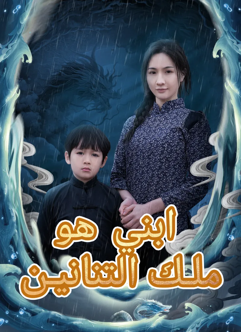 غلاف ابني هو ملك التنانين