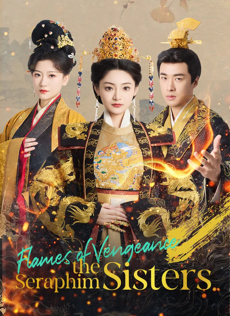 Flames of Vengeance: The Seraphim Sisters cover