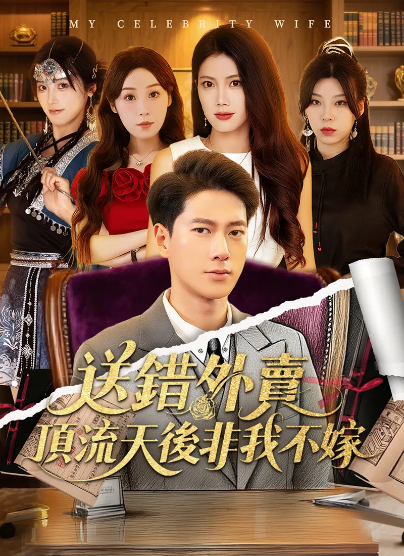 《送錯外賣，頂流天後非我不嫁》封面